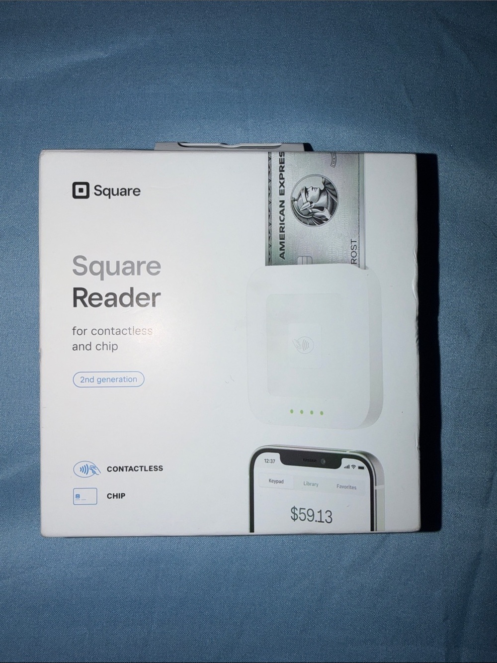 Square Reader 2nd Generation Contactless & Chip - White